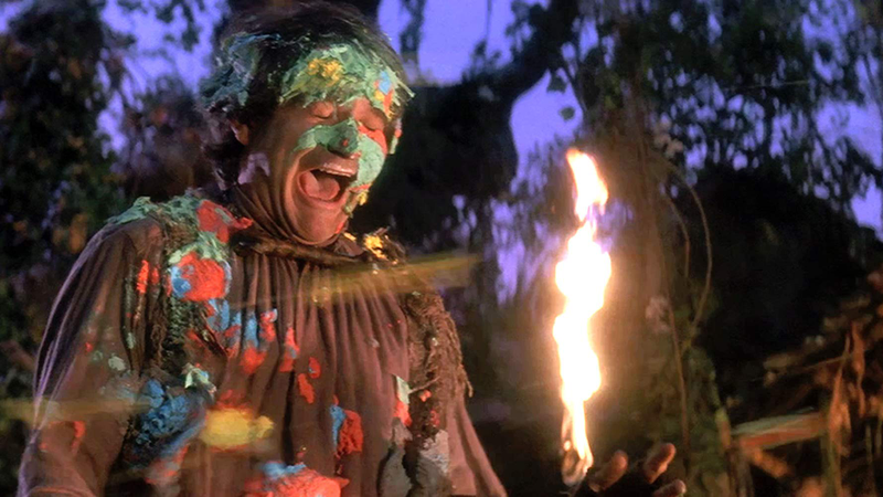 Robin Williams in the iconic food fight scene.